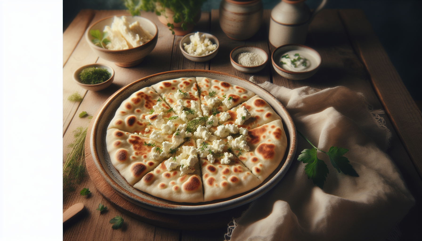 Cottage Cheese Flatbread