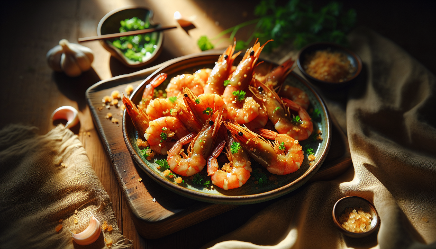 Crispy Honey Garlic Shrimp