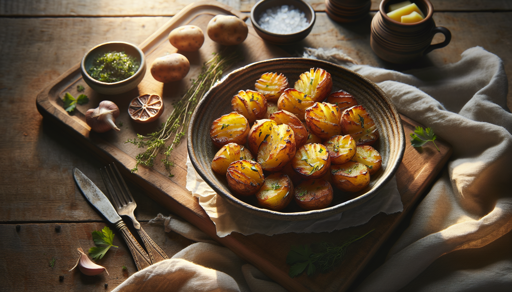 Crispy Smashed Potatoes