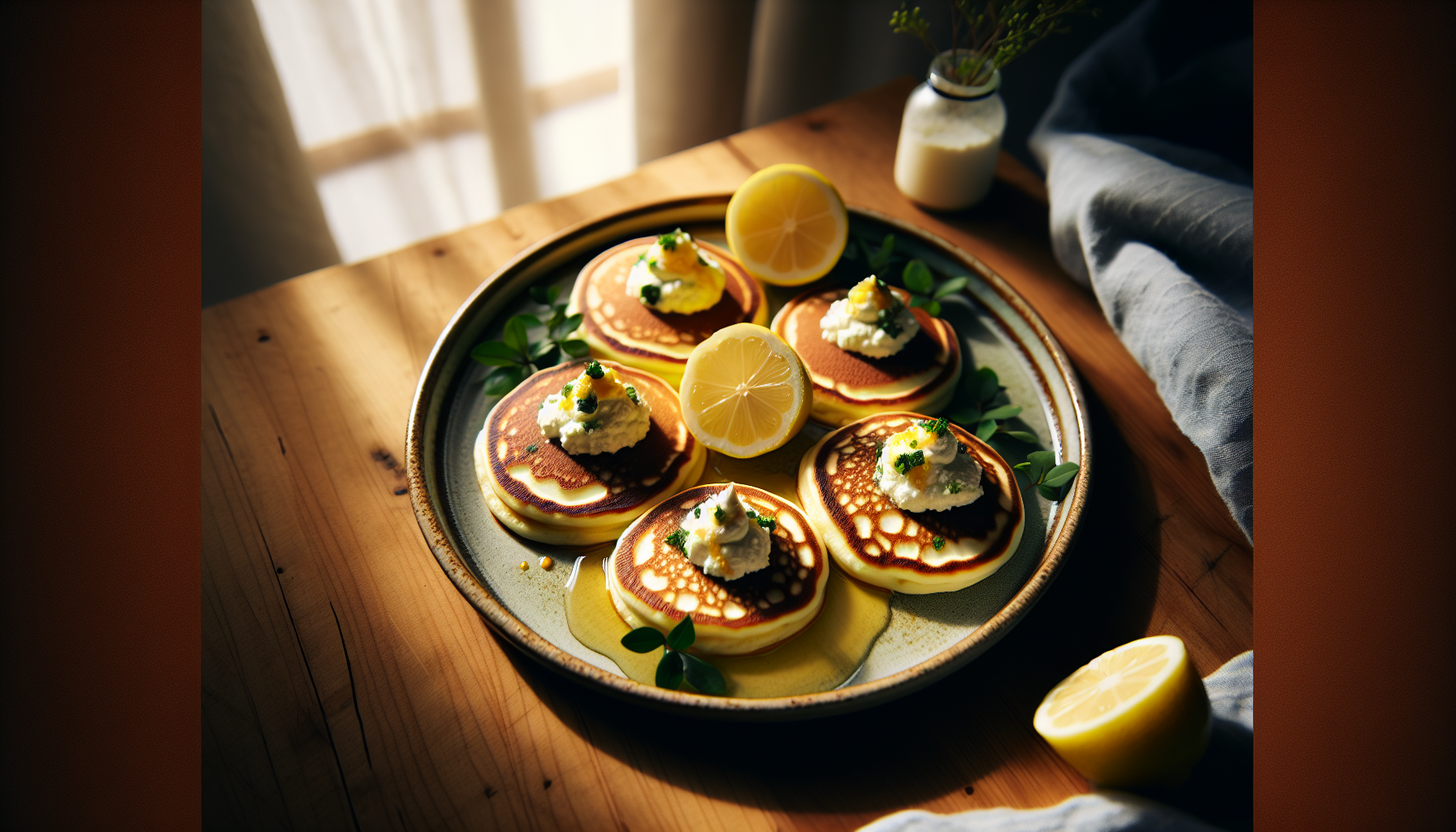 Lemon Ricotta Cloud Pancakes