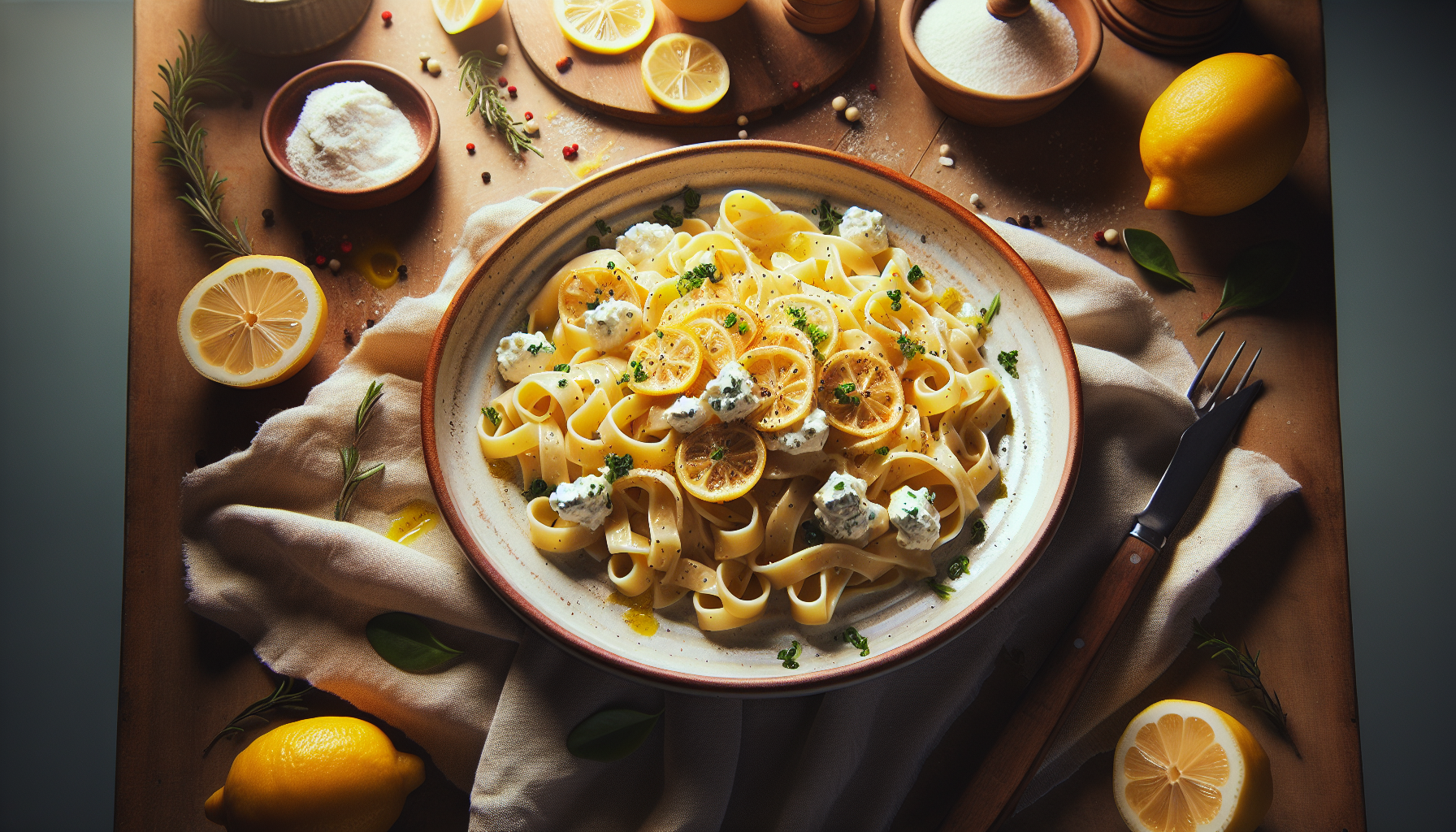 Lemon Ricotta Pasta